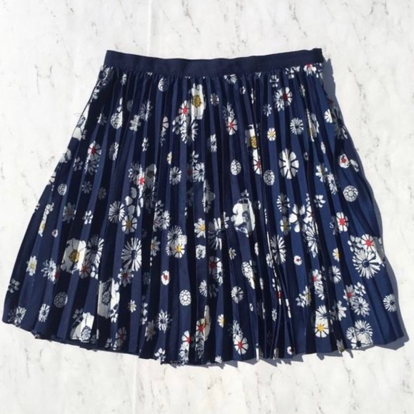 Jason wu for target daisy navy pleated skirt - Picture 3 of 5